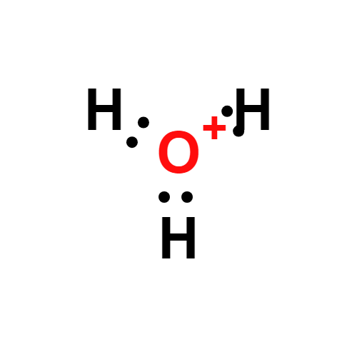 h3o+ lewis structure