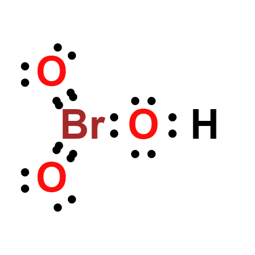 hbro3 lewis structure