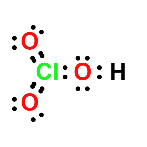 hclo3_2 lewis structure