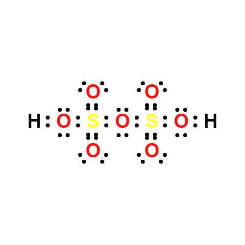 _h2s2o7 lewis structure