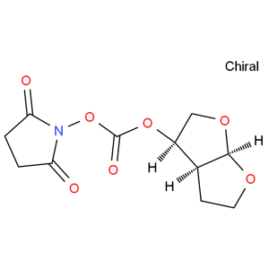 (3R,3AS,6AR)-羟基六氢呋喃并[2,3-Β]呋喃基丁二酰亚胺基碳酸酯