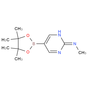 2-Pyrimidinamine, N-methyl-5-(4,4,5,5-tetramethyl-1,3,2-dioxaborolan-2-yl)-
