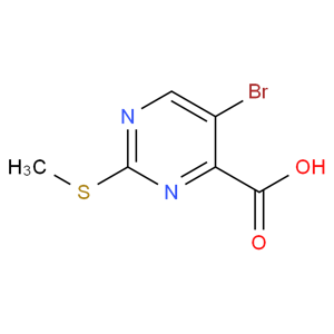 5-溴-2-(甲巯基)-4-嘧啶甲酸