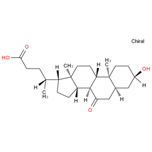 3α-羟基-7-氧代-5β-胆烷酸