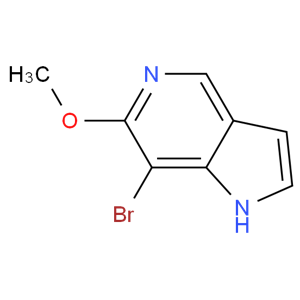 7-溴-6-甲氧基-5-氮杂吲