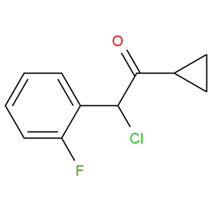 Ethanone, 2-chloro-1-cyclopropyl-2-(2- fluorophenyl)-