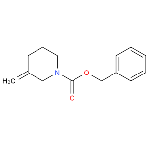 1-Piperidinecarboxylic acid, 3-Methylene-, phenylMethyl ester