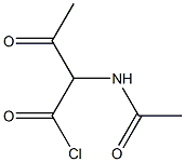 2-acetaMido-3-oxobutanoyl chloride