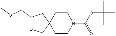 tert-butyl 3-(MethylthioMethyl)-2-oxa-8-azaspiro[4.5]decane-8-carboxylate