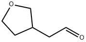2-(Tetrahydrofuran-3-yl)acetaldehyde Structure