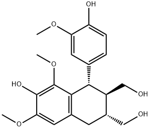 (1S,2R,3R)-1,2,3,4-Tetrahydro-7-hydroxy-1-(4-hydroxy-3-methoxyphenyl)-6,8-dimethoxy-2,3-naphthalenedimethanol