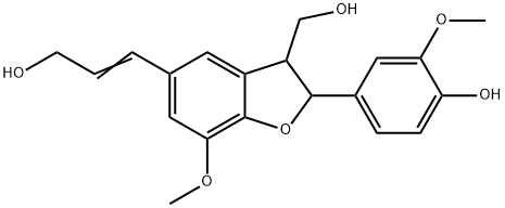 dehydrodiconiferyl alcohol Structure