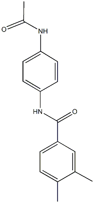 N-[4-(acetylamino)phenyl]-3,4-dimethylbenzamide