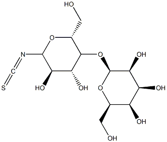 lactosyl isothiocyanate Structure