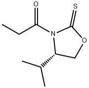 1-[(4S)-4-(1-Methylethyl)-2-thioxo-3-oxazolidinyl]- Struktur