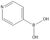 Pyridine-4-boronic acid Structure