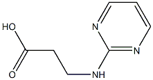 -ba--Alanine, N-2-pyrimidinyl- (9CI) Struktur
