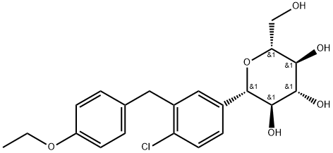 Dapagliflozin Struktur
