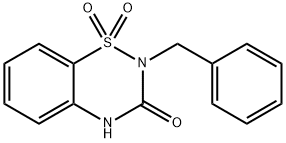 2-benzyl-1,1-dioxo-4H-1$l^{6},2,4-benzothiadiazin-3-one