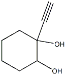 1,2-Cyclohexanediol, 1-ethynyl- (6CI,7CI,8CI,9CI) Structure