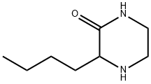 2-Piperazinone,3-butyl-(7CI) Structure