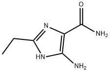 1H-Imidazole-4-carboxamide,5-amino-2-ethyl-(9CI) Structure
