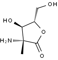 L-Arabinonicacid,2-amino-2-deoxy-2-C-methyl-,gamma-lactone(9CI) Structure