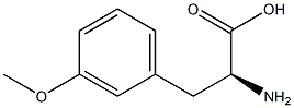 L-3-Methoxyphenylalanine Struktur