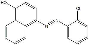 4-[(E)-2-(2-chlorophenyl)diazenyl]-1-naphthol