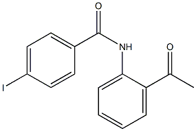 N-(2-acetylphenyl)-4-iodobenzamide