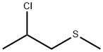 2-chloro-1-(methylthio)propane Structure