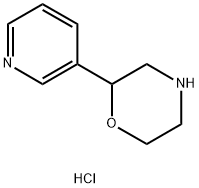 2-(pyridin-3-yl)morpholine dihydrochloride Structure