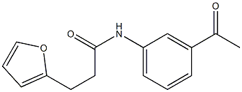 N-(3-acetylphenyl)-3-(furan-2-yl)propanamide
