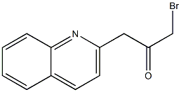 3-(Quinolin-2-yl)-1-bromo-2-propanone