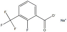 Sodium 2-fluoro-3-(trifluoromethyl)benzoate Structure
