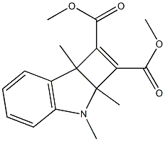2a,7b-Dihydro-2a,3,7b-trimethyl-3H-cyclobut[b]indole-1,2-dicarboxylic acid dimethyl ester