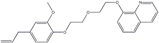 3-[4-[2-[2-[(Quinolin-8-yl)oxy]ethoxy]ethoxy]-3-methoxyphenyl]-1-propene