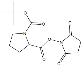 1-(tert-Butyloxycarbonyl)-2-pyrrolidinecarboxylic acid 2,5-dioxo-1-pyrrolidinyl ester