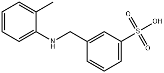 α-o-Toluidino-m-toluenesulfonic acid Structure