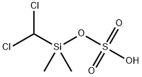 Silanol, 1-(dichloromethyl)-1,1-dimethyl-, 1-(hydrogen sulfate)