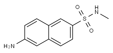 2-Naphthylamine-6-sulfonmethylamide Structure