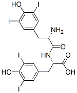 3,5-diiodo-tyrosyl-3,5-diiodo-tyrosine Structure