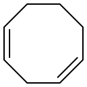 1,4-Cyclooctadiene. Structure