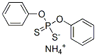 ammonium O,O-diphenyl dithiophosphate Structure