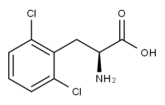 L-2,6-Dichlorophenylalanine Structure