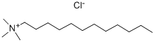 n-ドデシルトリメチルアンモニウム クロリド 化学構造式