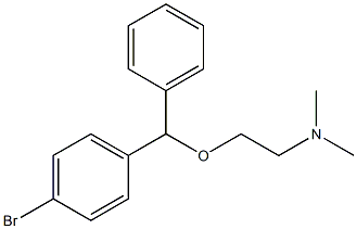 2-[α-(4-ブロモフェニル)ベンジルオキシ]-N,N-ジメチルエタンアミン