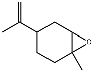 1-メチル-4-イソプロペニル-1,2-エポキシシクロヘキサン 化学構造式