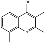 2,3,8-TRIMETHYLQUINOLIN-4-OL Structure