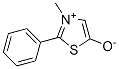 3-Methyl-2-phenylthiazol-3-ium-5-olate Structure